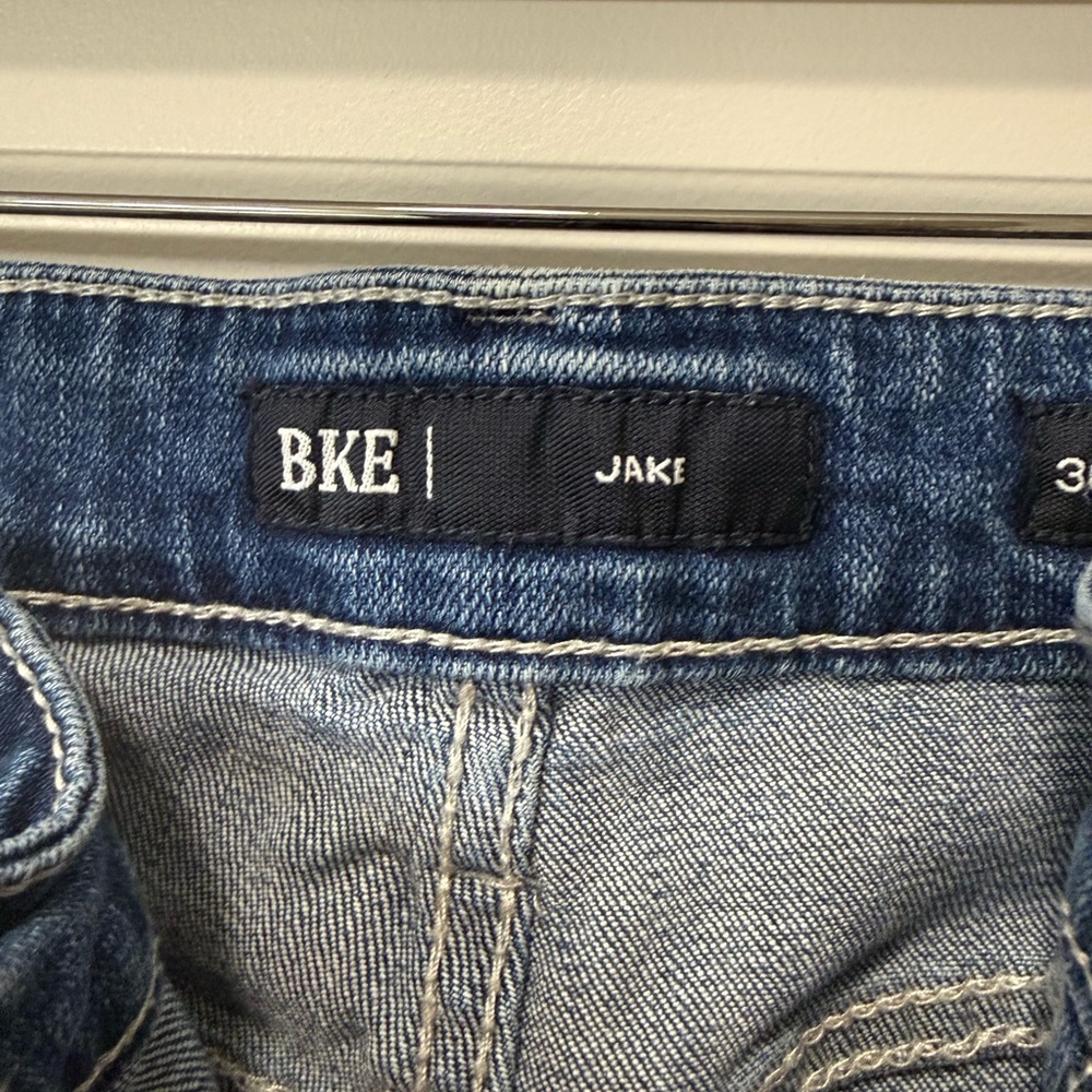 Distressed Blue Jeans - Picture 4 of 4